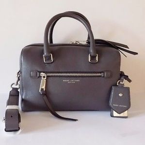 Marc Jacobs Recruit Bauletto Leather Shoulder Bag